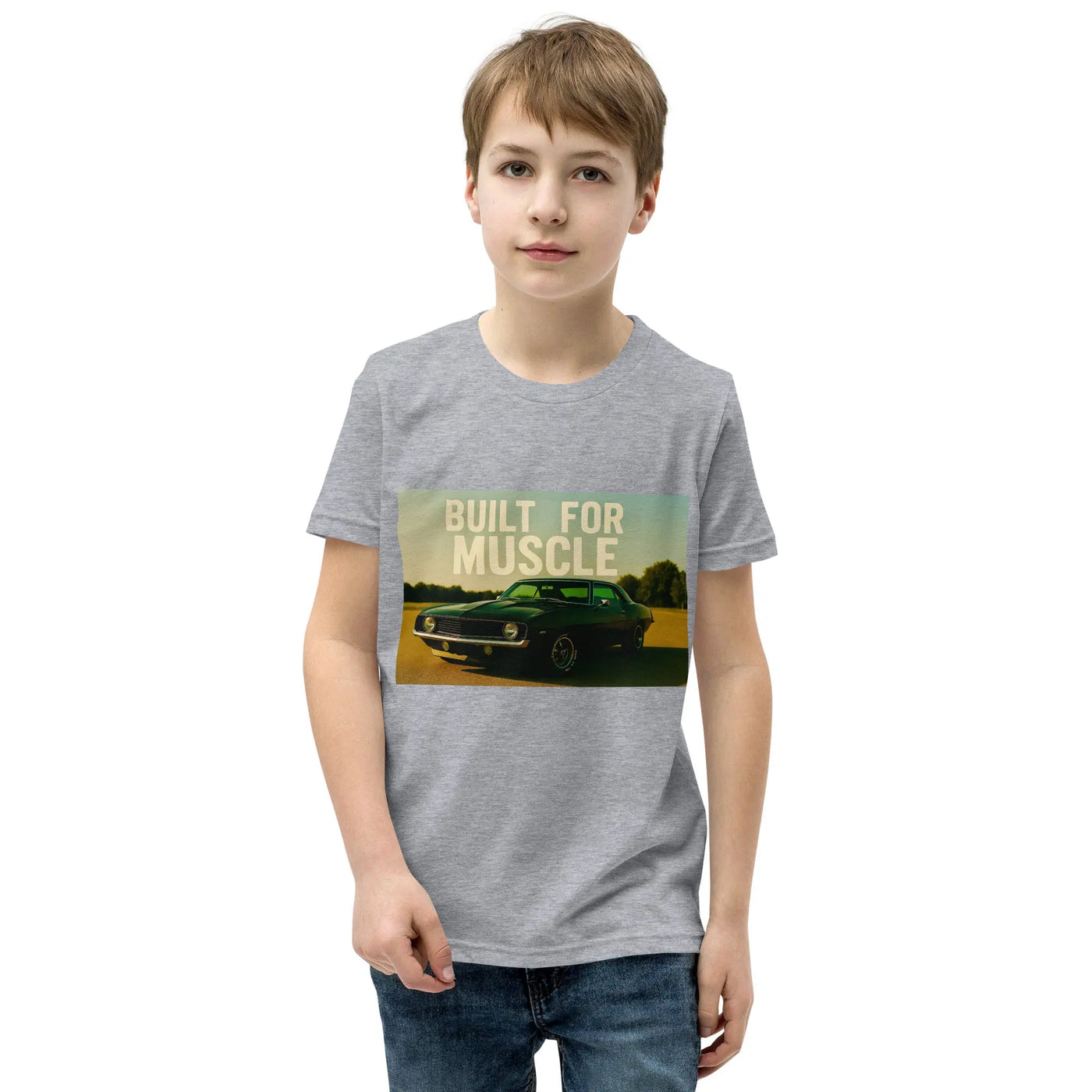 YourBrand Youth Short Sleeve T-Shirt – Soft and Stylish Design - Backdrop BlissYourBrand Youth Short Sleeve T-Shirt – Soft and Stylish Design