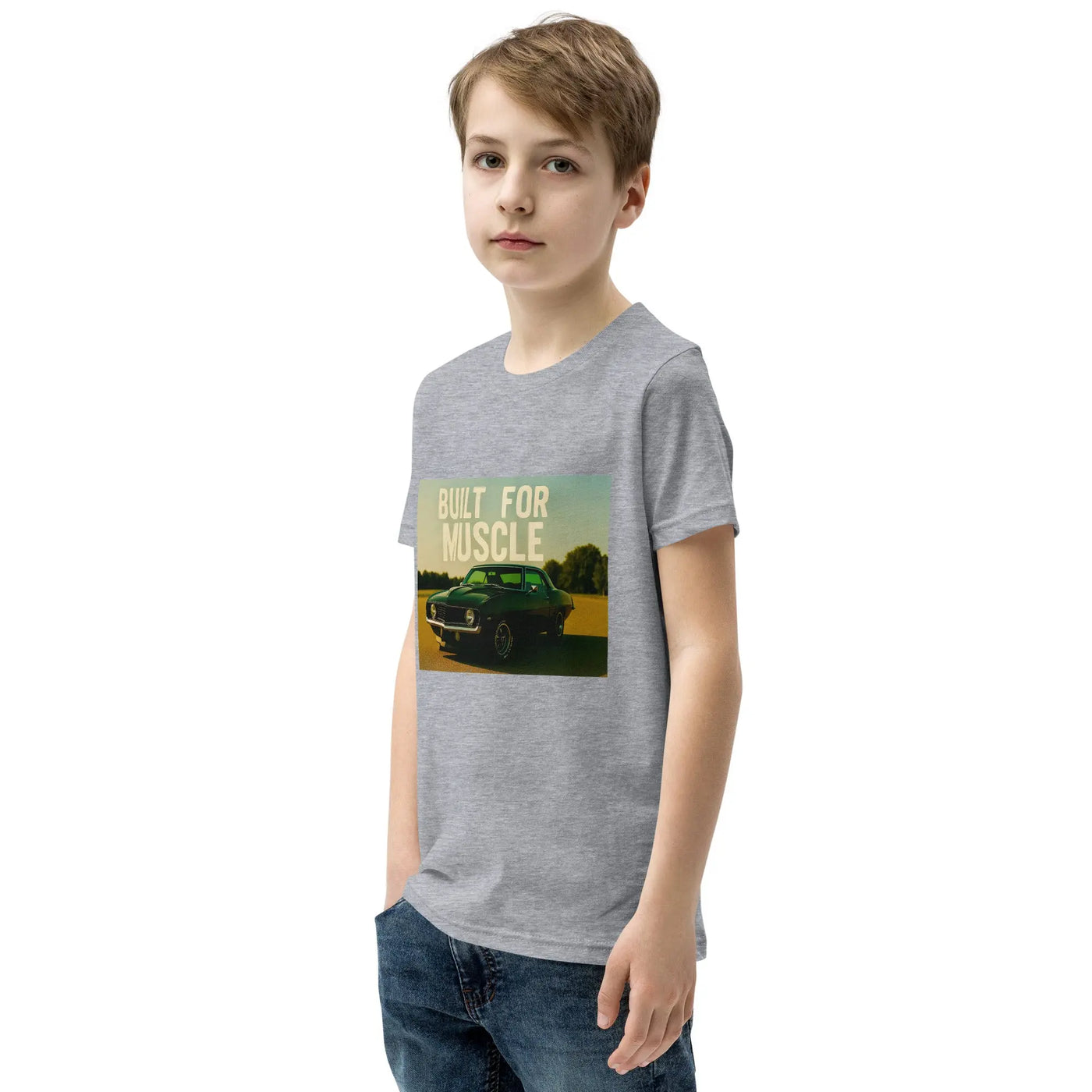 YourBrand Youth Short Sleeve T-Shirt – Soft and Stylish Design - Backdrop BlissYourBrand Youth Short Sleeve T-Shirt – Soft and Stylish Design