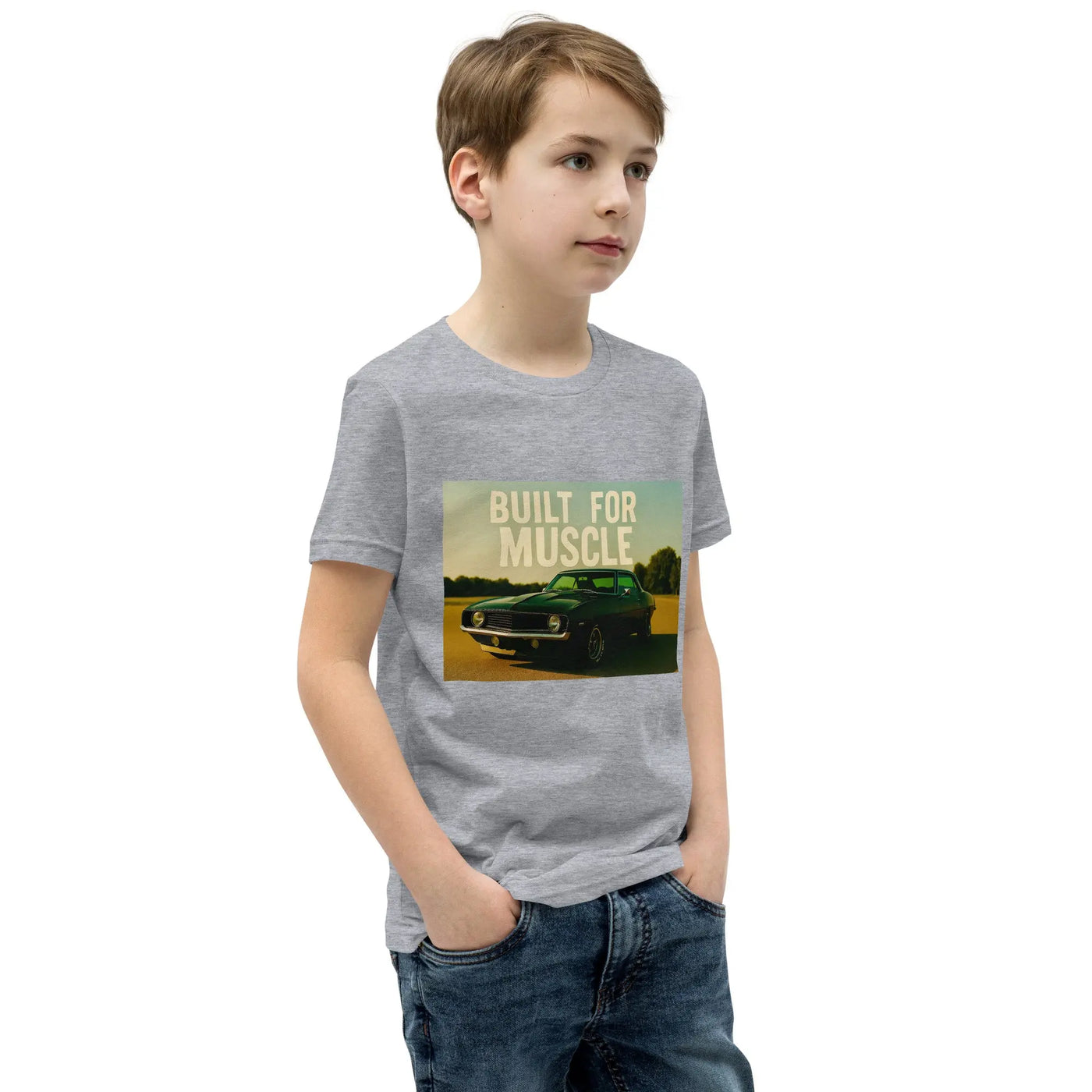 YourBrand Youth Short Sleeve T-Shirt – Soft and Stylish Design - Backdrop BlissYourBrand Youth Short Sleeve T-Shirt – Soft and Stylish Design